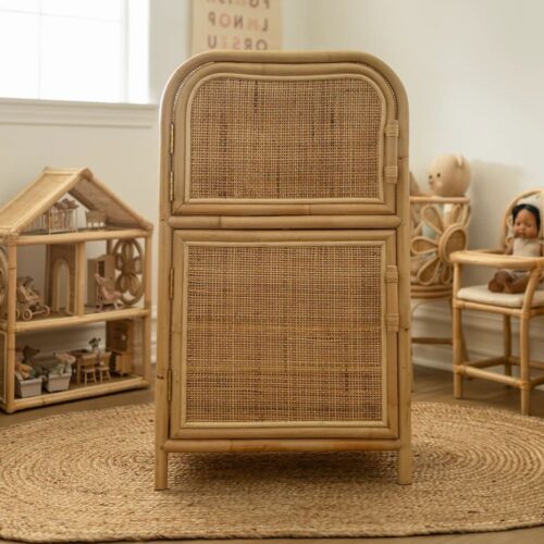 Rattan Refrigerator Kids Toys, kids toys, kids furniture, wholesale, bulk