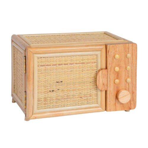 rattan and wood oven kitchen toy, kids toys, kids furniture, wholesale, bulk