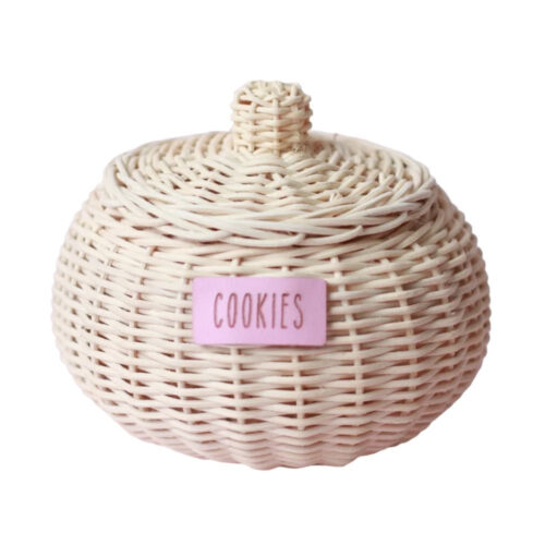 rattan cookie pot, kids toys