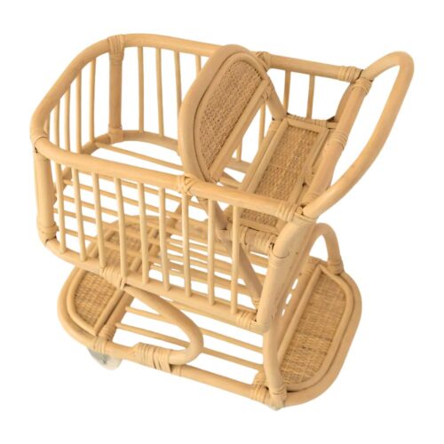 Rattan Grocery Cart, rattan kids toys, rattan kids furniture, wholesale, bulk, childrens