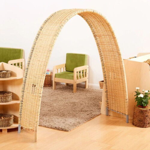 Rattan Kids Play Arch, rattan kids furniture, kids toys, rattan