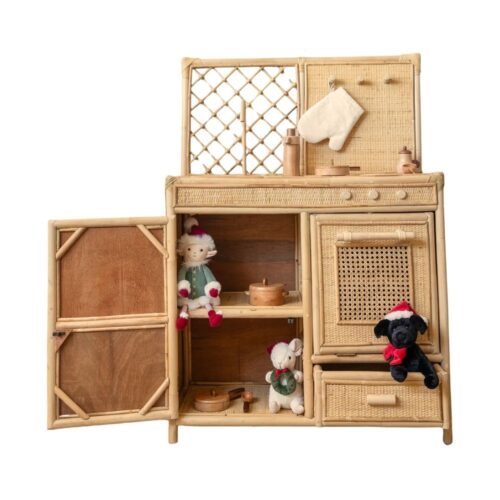 rattan play kitchen australia, kids toys, kids furniture, wholesale, bulk