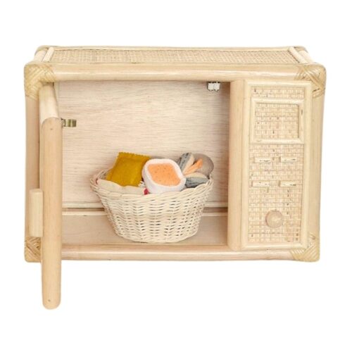 rattan play oven kids toy, kids toys, kids furniture, wholesale, bulk