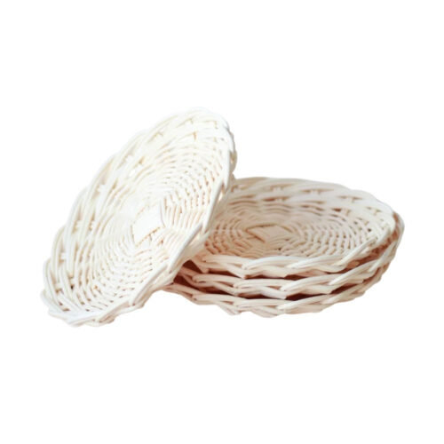 rattan play plates, kids toys