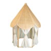 Rattan Play Teepee for Kids, rattan kids furniture, kids toys, rattan