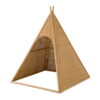 Rattan Play Tent Camper, rattan kids furniture, kids toys, rattan