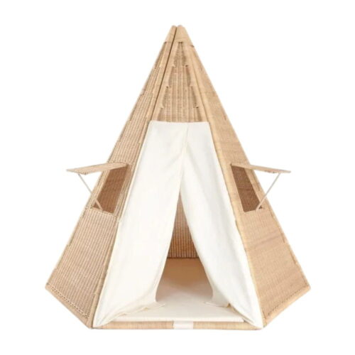 Rattan Play Tent Kids Toys, rattan kids furniture, kids toys, rattan