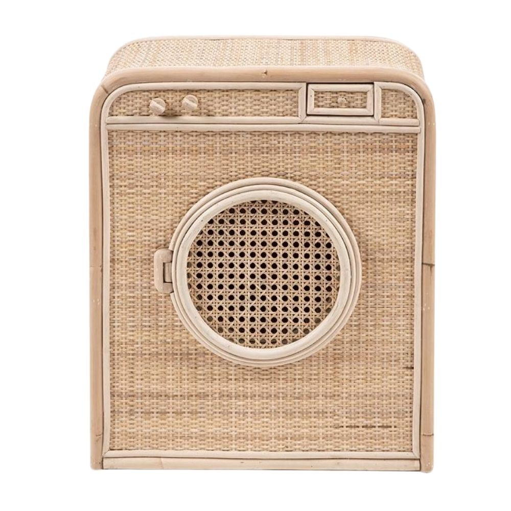 rattan play washing machine, kids toys, kids furniture, wholesale, bulk