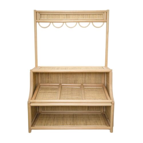 Rattan Shop Stall. rattan kids toys, rattan kids furniture, wholesale, bulk, childrens