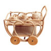 rattan tea cart kids, kids toys, wholesale