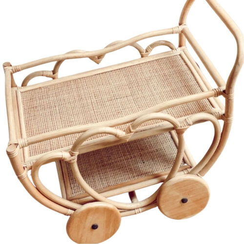 rattan tea cart kids, kids toys, wholesale