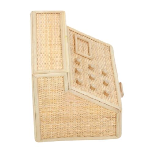 rattan toy cash register, kids toys, kids furniture, wholesale, bulk