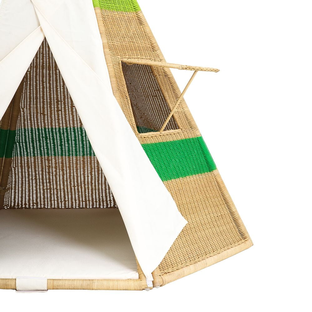 Rattan Youth Play Tents, rattan kids furniture, kids toys, rattan