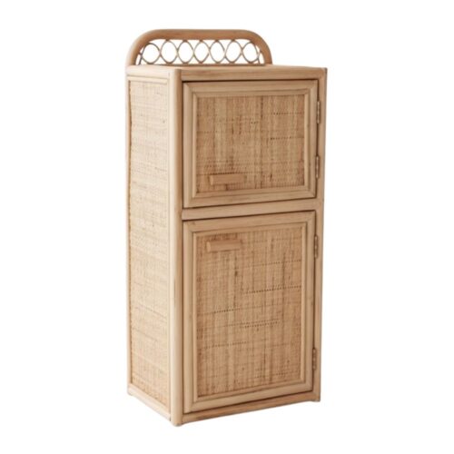 two tier rattan kids toys refrigerator, rattan kids toys, rattan kids furniture, wholesale, bulk, childrens