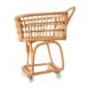 wicker shopping trolley kids, rattan kids toys, rattan kids furniture, wholesale, bulk, childrens