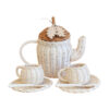 wicker tea party set, wholesale, kids toys