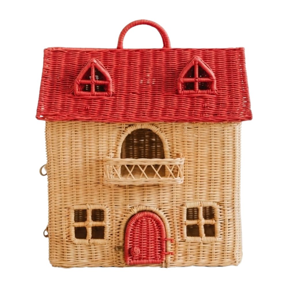 Rattan Baby Doll House, rattan kids toys, rattan kids furniture, wholesale, bulk, childrens