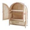 Rattan Doll House Dresser, rattan kids toys, rattan kids furniture, wholesale, bulk, childrens