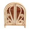 Rattan Baby Doll Wardrobe, rattan kids toys, rattan kids furniture, wholesale, bulk, childrens