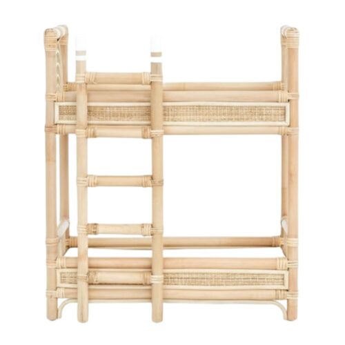 handmade rattan doll bunk beds, rattan kids furniture, wholesale, bulk, childrens