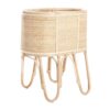 handwoven rattan dolls bassinet, rattan kids toys, rattan kids furniture, wholesale, bulk, childrens
