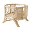 kids play rattan doll bassinet, rattan kids toys, rattan kids furniture, wholesale, bulk, childrens