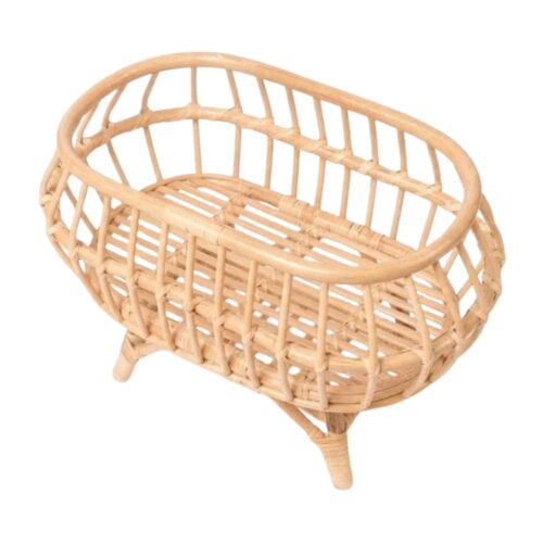 kids toys play rattan dolls bassinet, rattan kids toys, rattan kids furniture, wholesale, bulk, childrens