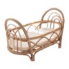 Rattan 18 Inch Doll Bed, rattan kids furniture, wholesale, bulk, childrens
