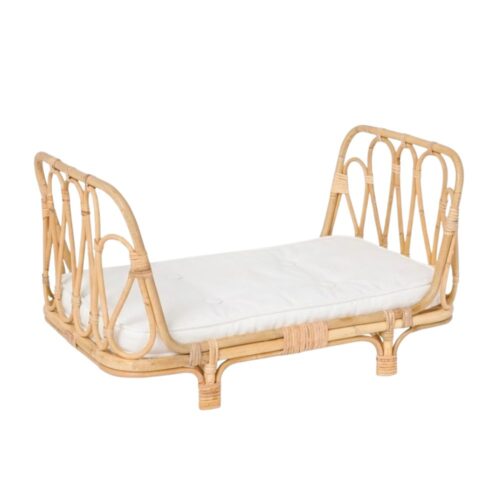 Rattan American Girl Doll Bed, rattan kids toys, rattan kids furniture, wholesale, bulk, childrens