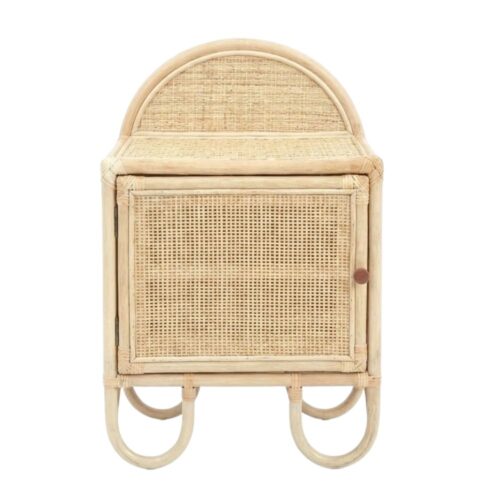 Rattan American Girl Doll Cabinet, rattan kids toys, rattan kids furniture, wholesale, bulk, childrens