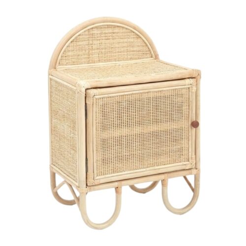 Rattan American Girl Doll Cabinet, rattan kids toys, rattan kids furniture, wholesale, bulk, childrens