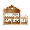 Rattan American Girl Doll House, rattan kids toys, rattan kids furniture, wholesale, bulk, childrens