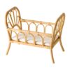 rattan baby doll barbie crib, rattan kids toys, rattan kids furniture, wholesale, bulk, childrens