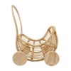 Rattan Baby Doll Buggy Kids Toys, wicker, doll buggy, doll stroller, rattan kids toys, rattan kids furniture, wholesale, bulk, childrens
