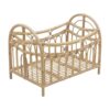 rattan baby doll cradle, rattan kids toys, rattan kids furniture, wholesale, bulk, childrens