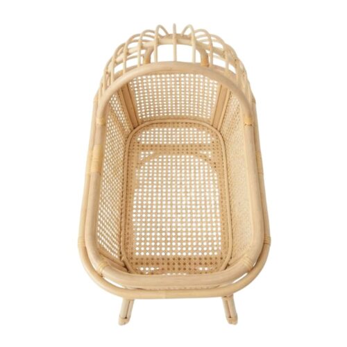rattan baby doll crib, rattan kids toys, rattan kids furniture, wholesale, bulk, childrens