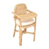 Rattan Baby Doll High Chair, rattan kids toys, rattan kids furniture, wholesale, bulk, childrens