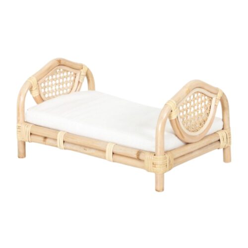 rattan baby toys dolls bed, rattan kids toys, rattan kids furniture, wholesale, bulk, childrens
