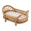 rattan barbie doll bed, rattan kids toys, rattan kids furniture, wholesale, bulk, childrens