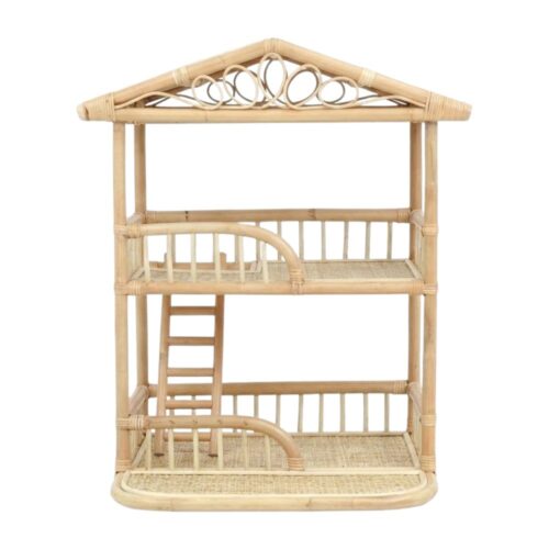 rattan barbie doll house, rattan kids toys, rattan kids furniture, wholesale, bulk, childrens