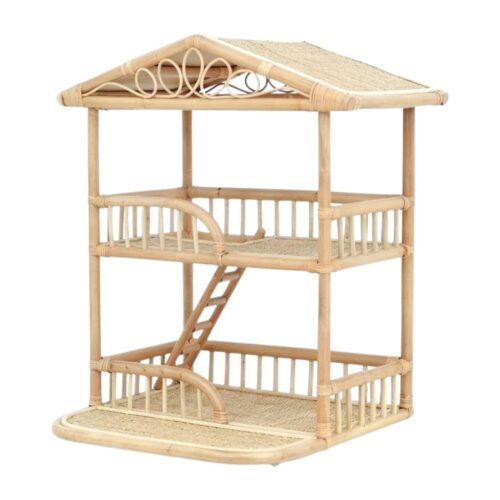rattan barbie doll house, rattan kids toys, rattan kids furniture, wholesale, bulk, childrens