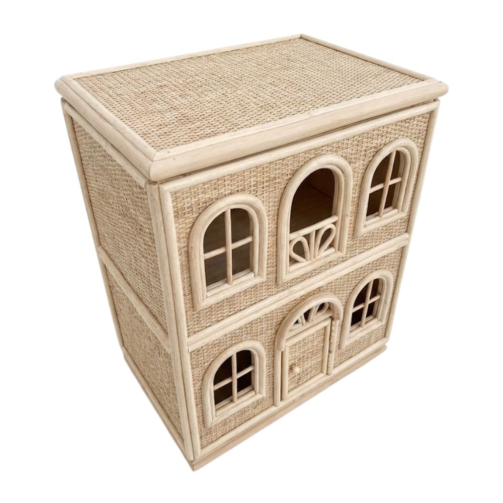 rattan barbie doll house furniture, rattan kids toys, rattan kids furniture, wholesale, bulk, childrens