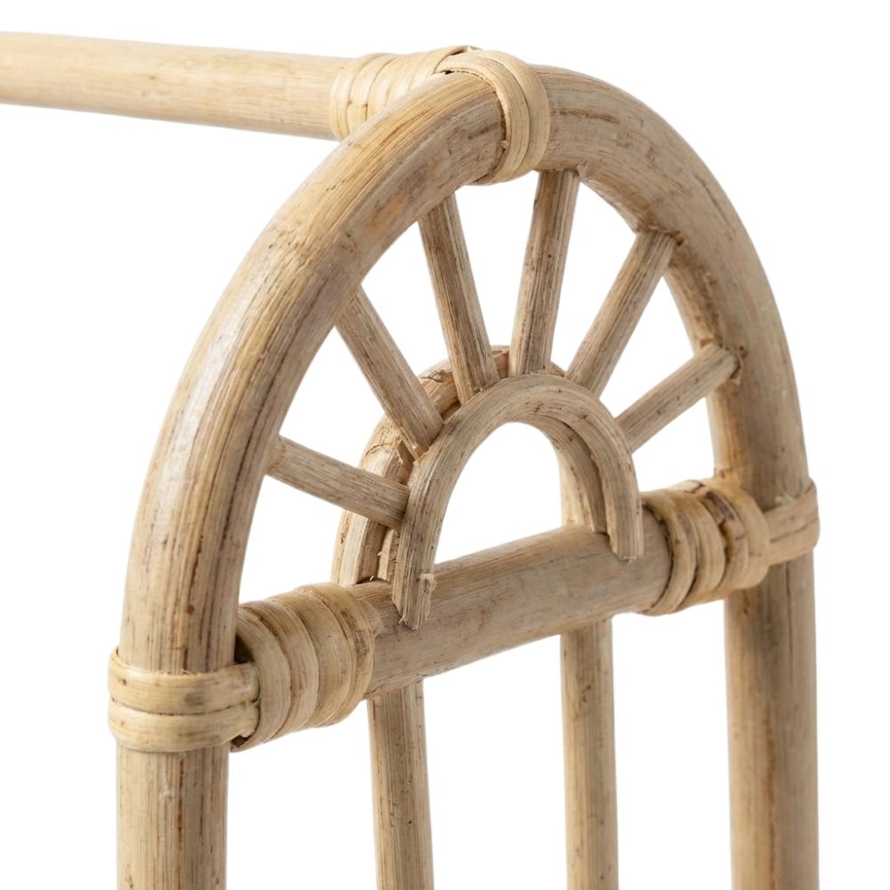 Rattan Barbie Dolls Clothes Rack Australia, rattan kids toys, rattan kids furniture, wholesale, bulk, childrens