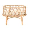 rattan barbies cradle, rattan kids toys, rattan kids furniture, wholesale, bulk, childrens