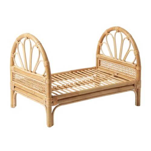 Rattan Barbies Toys Bed, rattan kids toys, rattan kids furniture, wholesale, bulk, childrens