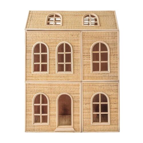 Rattan Big Doll House, rattan kids toys, rattan kids furniture, wholesale, bulk, childrens