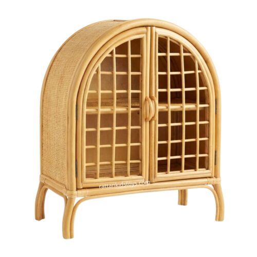 Rattan Doll Armoire American Girl, rattan kids toys, rattan kids furniture, wholesale, bulk, childrens