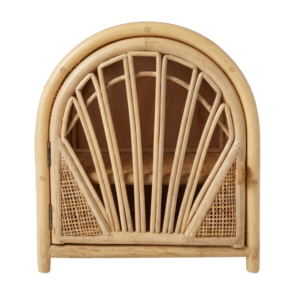 Rattan Doll Armoire, rattan kids toys, rattan kids furniture, wholesale, bulk, childrens