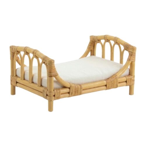 Rattan Doll Bed Canada, rattan kids toys, rattan kids furniture, wholesale, bulk, childrens