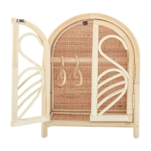Rattan Doll Closet, rattan kids toys, rattan kids furniture, wholesale, bulk, childrens